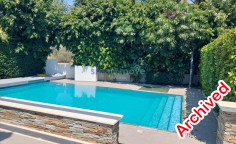 4 + 1 bedroom detached villa 2 minute walk to beach for rent Limassol 