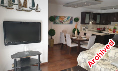 Luxury 2 bedroom furnished apartment with swimming pool for sale in Oroklini