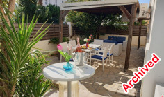 Luxury 2 bedroom furnished apartment with swimming pool for sale in Oroklini