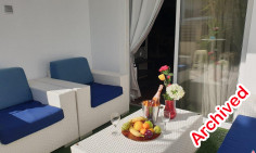 Luxury 2 bedroom furnished apartment with swimming pool for sale in Oroklini