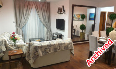 Luxury 2 bedroom furnished apartment with swimming pool for sale in Oroklini