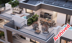 Luxury 3 apartment with swimming pool for sale in Germasogeia Tourist Area