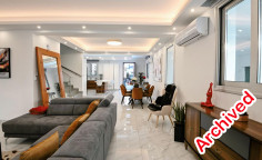 3 bedroom furnished house with swimming pool to rent in Livadia
