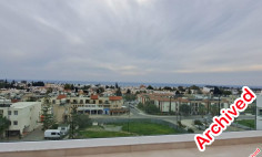 Spacious 2 bedroom penthouse with swimming pool to rent in Kato Paphos