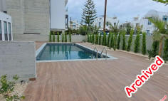 Spacious 2 bedroom penthouse with swimming pool to rent in Kato Paphos