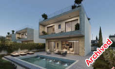 Luxury 3 bed house with swimming pool for sale in Kissonerga