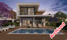Spacious 4 bedroom house with swimming pool for sale in Mouttagiaka
