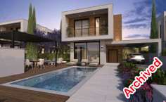 Spacious 4 bedroom house with swimming pool for sale in Mouttagiaka