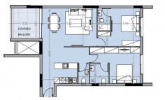 Beautiful 2 beds apartment for sale in Verginas
