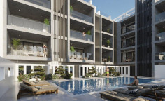 1 bedroom penthouse with swimming pool for sale in Verginas
