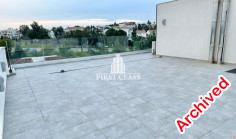 3 bedroom unfurnished penthouse to rent in Makedonitissa