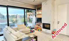 3 bedroom unfurnished penthouse to rent in Makedonitissa
