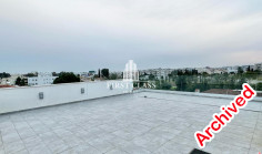 3 bedroom unfurnished penthouse to rent in Makedonitissa