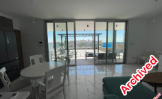 Spacious 3 bedroom penthouse with swimming pool for sale in Germasogeia