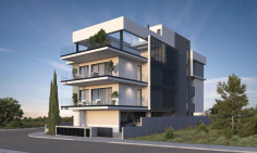 Spacious 3 bedroom penthouse with swimming pool for sale in Chalomantres