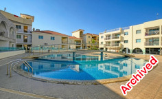 2 bedroom furnished apartment with swimming pool for sale in Kapparis