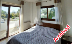 Spacious 3 bedroom furnished penthouse to rent in Engomi