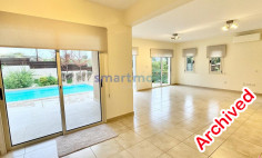 3 bedroom detached villa for rent Limassol 