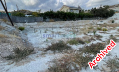 1,444m2 plot with planning permission no vat , Limassol