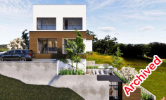 Beautiful 4 house with swimming pool for sale in Agios Tychonas