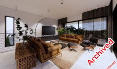 Luxury 3 house with swimming pool for sale in Agios Tychonas