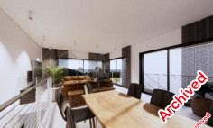 Luxury 3 house with swimming pool for sale in Agios Tychonas