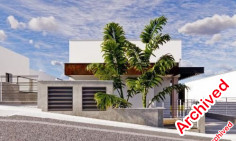Large 3 house with swimming pool for sale in Agios Tychonas