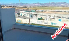 1 bedroom furnished penthouse to rent in Aglantzia