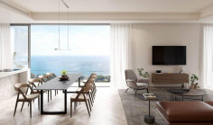 Spacious 2 bedroom apartment with swimming pool for sale in Moutagiaka Tourist Area