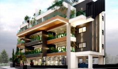 Large 4 bedroom penthouse with swimming pool for sale in Agios Athanasios