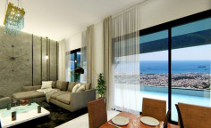 Large 4 bedroom penthouse with swimming pool for sale in Agios Athanasios