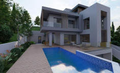 Beautiful for bedroom house with swimming pool for sale in Agios Athanasios