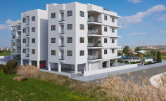 Large 1 bedrooms apartment with swimming pool for sale in Livadia