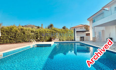 4 bedroom villa private pool for sale Pareklissia Limassol 