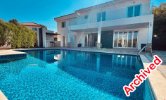 4 bedroom villa private pool for sale Pareklissia Limassol 