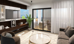 Spacious one bedroom apartment with swimming pool for sale in Zakaki