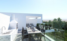 Luxury two bedroom penthouse for sale in Aradippou