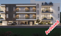 2 bedroom unfurnished apartment with swimming pool for sale in Livadia