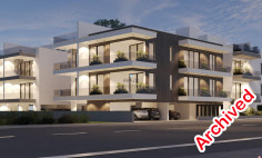 2 bedroom unfurnished apartment with swimming pool for sale in Livadia
