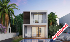 Spacious 3 bedroom furnished villa with swimming pool for sale in Chloraka