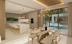 Luxury 4 bedroom furnished villa with swimming pool for sale in Chloraka