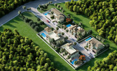 Luxury 4 bedroom furnished villa with swimming pool for sale in Chloraka