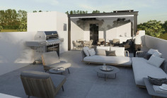 2 bedroom penthouse in Oroklini 