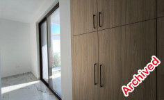 Modern detached villa with sea view in Chloraka 