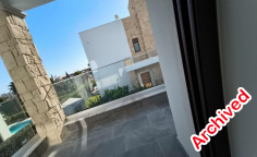 Modern detached villa with sea view in Chloraka 