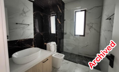 Modern detached villa with sea view in Chloraka 