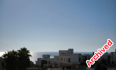 Modern detached villa with sea view in Chloraka 