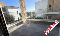Modern detached villa with sea view in Chloraka 