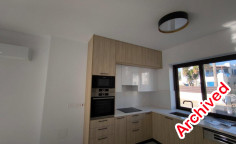 Modern detached villa with sea view in Chloraka 
