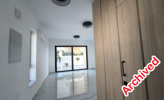Modern detached villa with sea view in Chloraka 